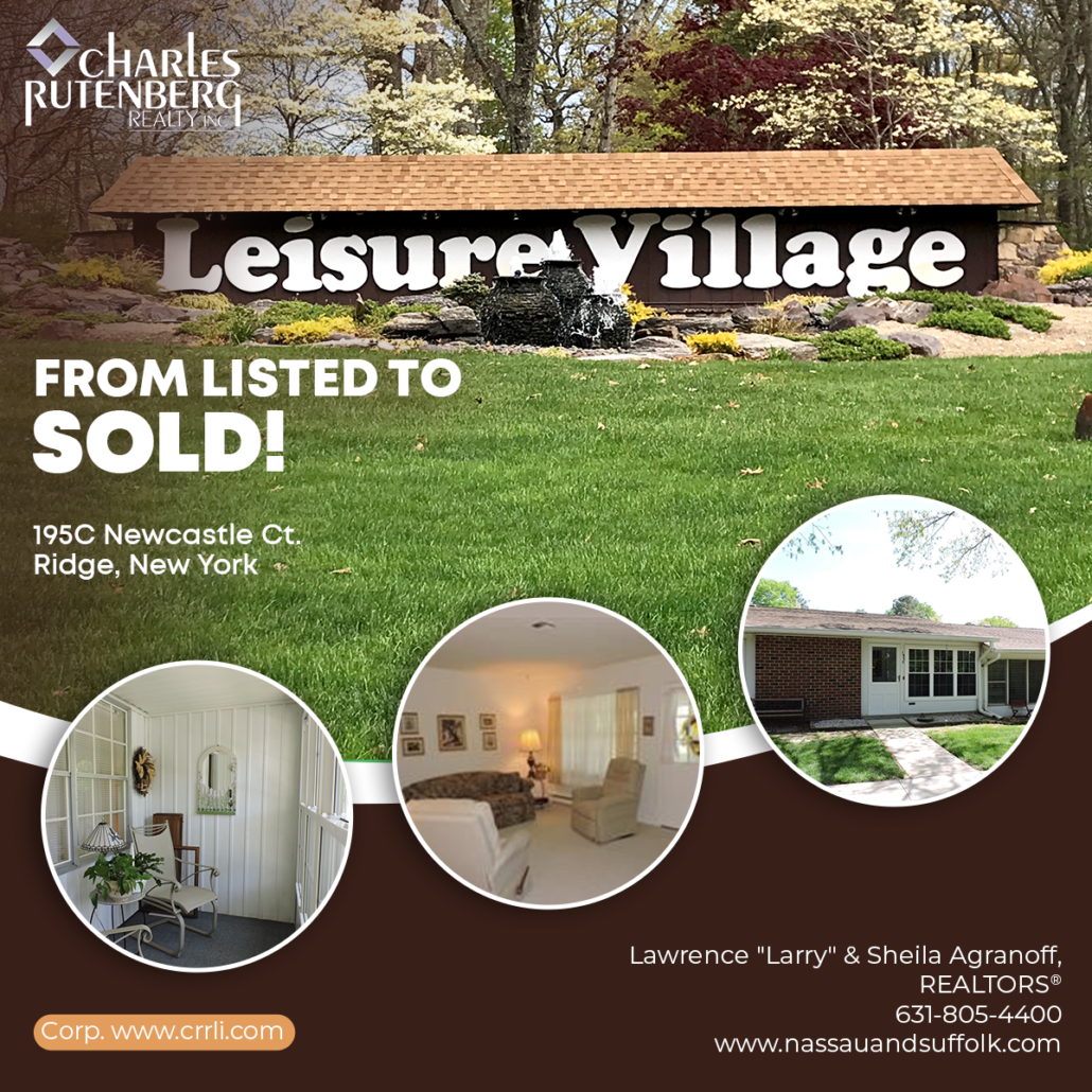 Leisure Village Ridge Long Island From Listed To SOLD!