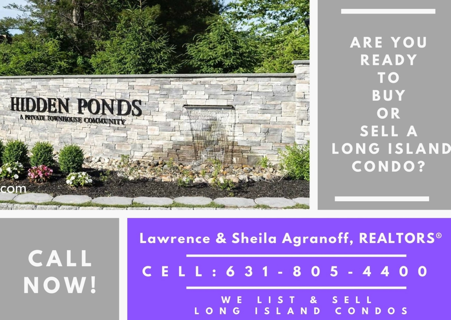 Hidden Ponds in Smithtown New York Real Estate Agents Suffolk Experts